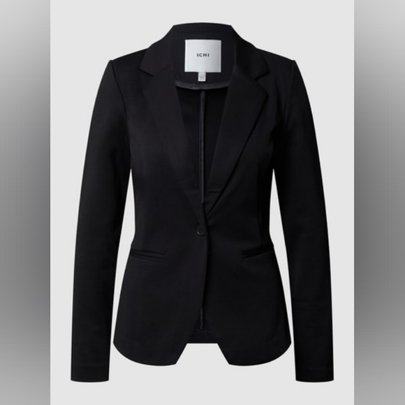 Ichi Ihkate Blazer Jacket Black XL Cardigan - Picture 8 of 16